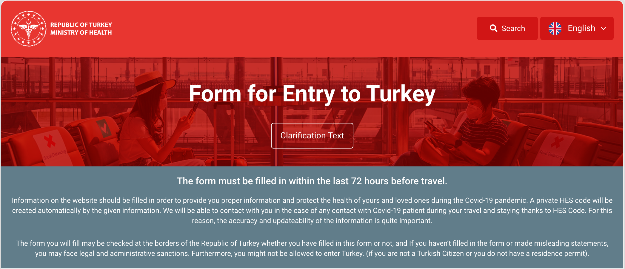 udfylder jeg til Tyrkiet? - vigtig information